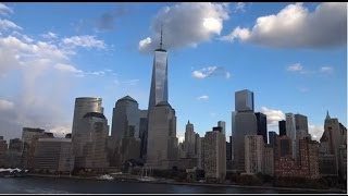 Carnival Splendor departing New York featuring One World Trade Center