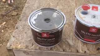 Как применять Tikkurila Valti color и Pohjuste. How to apply Tikkurila Valti color and Pohjuste.