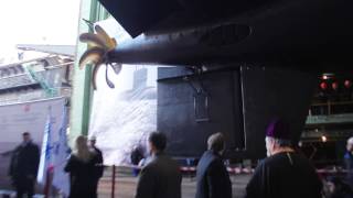 Спуск на воду подводной лодки «Краснодар»