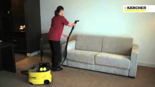 Cleaning.co.ua Демонстрация моющего пылесоса Karcher PUZZI 8/1 C