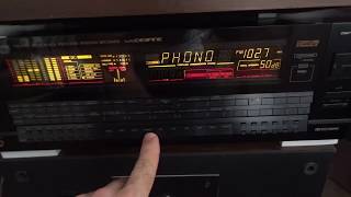 JAPANESE HI-FI STEREO RECEIVER JVC RX-1001V