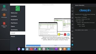 Manjaro Deepin 16.08