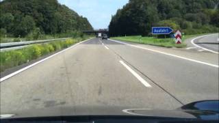 Porsche 9ff 900hp high speed test driving Autobahn [HQ]