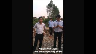 Đường dát vàng: dân phản đối phường Bồ Đề vi phạm cải tạo đất đai