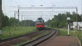 ВЛ80Т-2011 с грузовым поездом