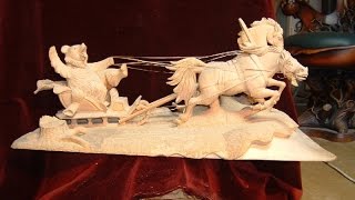 Резьба по дереву. Борзов Александр Петрович.