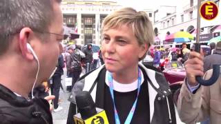 MILLE MIGLIA, Laura Castelletti " Biglietto da visita nel mondo "