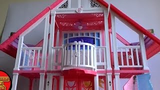 Распаковка, новый дом Барби Малибу Калифорния Barbie Malibu House