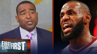 Cris Carter on why this playoff run is the hardest LeBron James has ever faced | FIRST THINGS FIRST