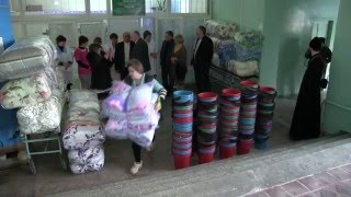 Гуманитарная помощь больнице Лисичанска