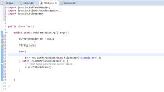 Java - I/O - BufferedReader