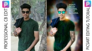 How To do Professional CB EDITING In picsart || Picsart Editing Tutorial || Taukeer Editz