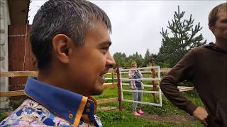 #Поездка в гости к деревенским блогерам#канал Будни фермера#Саша+Маша-РЕСПЕКТ!!!#