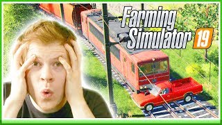 Lägger bilen framför tåget! - De Vilsna Bönderna #6!