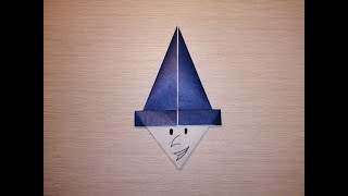 EASY ORIGAMI FOR KIDS WITCH HALLOWEEN DIY 2020
