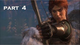 Rise of the Tomb Raider Walkthrough Gameplay Part 4 #gaming #TombRaider #1050 ti
