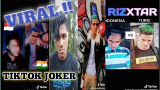 TikTok Joker Rizxtar viral videos| INA dan INDIA Joker Rizxtar || Anak Digital