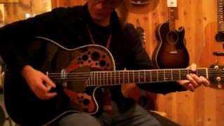 Dead or Alive by Bon Jovi played by Billy - Ovation Celebrity CC44 Ovation Guitar