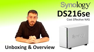 The Synology DS216se Unboxing, Walkthrough and Talkthrough with SPAN.COM