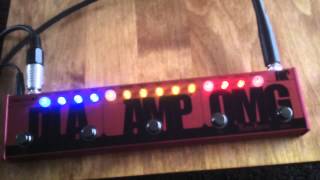 Tech 21 RK5 (Richie Kotzen) - Settings: Overdrive, Distortion-Boost-Delay