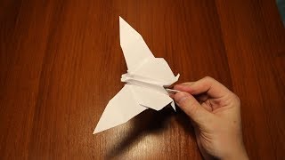 Бабочка машет крыльями. Как сделать бабочку из бумаги, которая может махать крыльями