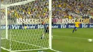 SELESANTOS - GLOBO ESPORTE - E.U.A. 0 x 2 BRASIL  10-08-2010
