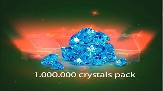 Tanki Online - TOP 10 Most Luckiest Containers Openings Ever!? 1,000,000 Million Crystals!?