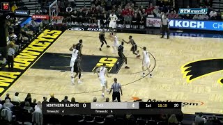Tyler Cook Throws Down the Oop vs. Northern Illinois