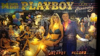 Playboy 35th Anniversary (Data East, 1989) Flipper Pinball