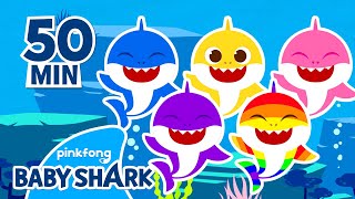 Baby Shark Color Fun and More | +Compilation | Sing Along with Baby Shark 