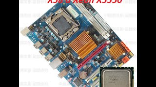 Китайская материнская плата x58 и процессор xeon x5550 socket 1366 часть вторая