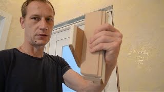 Установка наличника.