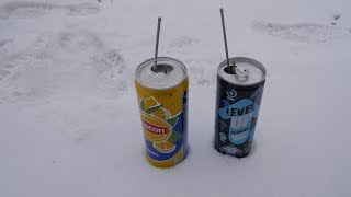 Дымовуха из алюминиевой банки селитры и сахара