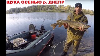 Рыбалка на Днепре 2 день.Ловля Щуки.Уловистый Воблер Rapala Dancer 6м.#Fishing