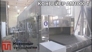 Тоннельная моечная машина АМ1000 Т