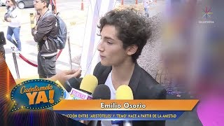¡Emilio Osorio se asesora para interpretar un personaje gay! | Cuéntamelo YA!