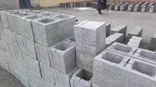Шлакаблок ишлаб чикариш. Shlakablok ishlab chiqarishdan lavha