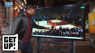 Jalen Rose breaks down film of LeBron James' block and game-winning shot | Get Up! | ESPN