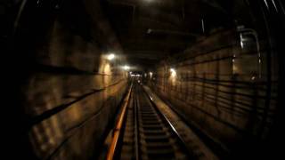 Кабина машиниста. Новосибирское метро