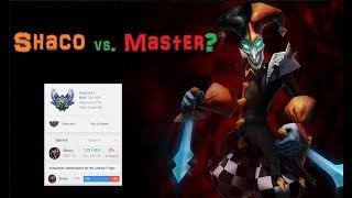 Shaco carrying Master Players! [League of Legends] Full Gameplay - Infernal Shaco
