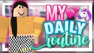MY DAILY ROUTINE!! || BLOXBURG