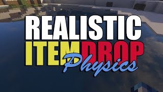 ПОДБИРАЕМ ПООЧЕРЕДНО ВЕЩИ В MINECRAFT(Realistic Item Drops Mod)