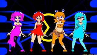 Pac-man Ghosts ao som de "Incendio no Canavial 8-bit".