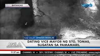 Dating vice mayor ng Sto  Tomas, Batangas, sugatan sa pamamaril