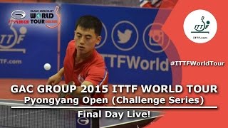 2015 ITTF World Tour Pyongyang Open - Final Day Morning
