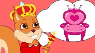 Famille d'Écureuil - Trône Royal Animé 2022 en Français