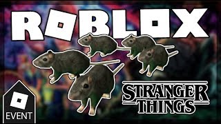 [EVENT] ROBLOX STRANGER THINGS FLAYED RATS PROMO CODE 2019 [WORKING]