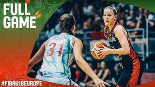 Hungary v Belgium - Full Game - Quarter-Final - FIBA U18 Women's European Championship 2017