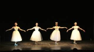 Cinqballet - Фрагмент из номера "Pas de quatre"