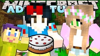 Minecraft- Princess Sleepover- SNOW WHITES MOVIE SLEEPOVER!